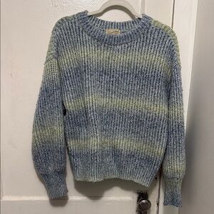 Blue and Green Sweater